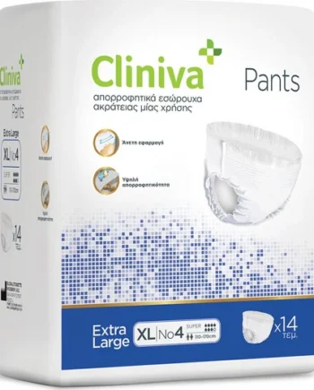 Cliniva Pants Εσώρουχο Ακράτειας NO4 XLARGE 14TMX