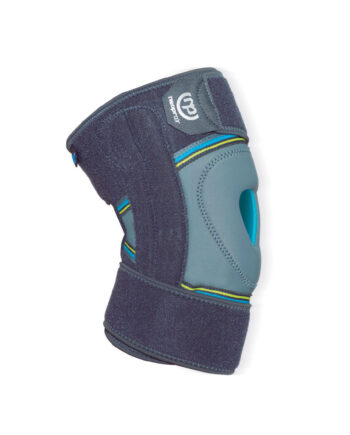 Mobiak Neoprair Ελαστική Επιγονατίδα με Οπή και Μπανέλες σε Μπλε χρώμα One Size - 0802612