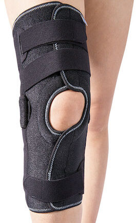 Vita Orthopaedics 06-2-160  Νάρθηκας Μηροκνημικός Neoprene σε Μαύρο Χρώμα