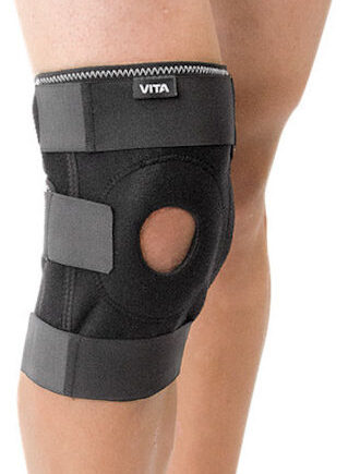 επιγονατίδα με οπή και μπανέλες