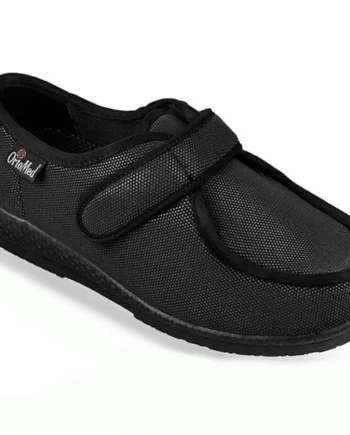 Ortomed Ορθοπεδικό-Διαβητικό Παπούτσι Μαύρο 6049