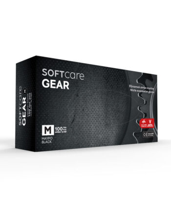 Γάντια νιτριλίου Soft Care Gear-Mαύρο