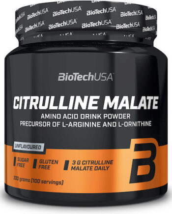 Biotech USA Citrulline Malate 300gr | Κιτρουλίνη Μαλάτη – SoCare.gr
