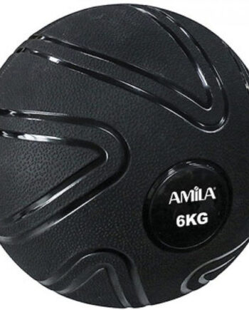 AMILA Μπάλα Slam 6kg σε Μαύρο Χρώμα 90805