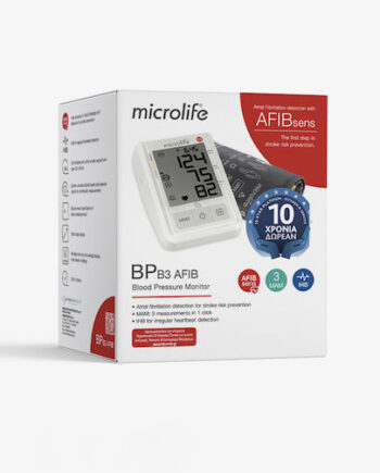 MICROLIFE ΠΙΕΣΟΜΕΤΡΟ ΨΗΦ. ΜΠΡΑΤΣΟΥ B3 AFIB MIC-BP-406