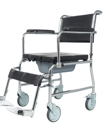 Αναπηρικό Αμαξίδιο Μπάνιου Mobiak 0806777 με Δοχείο 44cm